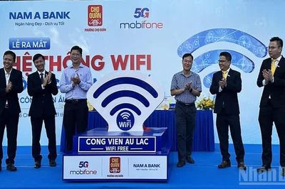 Thành phố Hồ Chí Minh: Phường Chợ Quán đưa vào hoạt động hệ thống wifi công cộng miễn phí