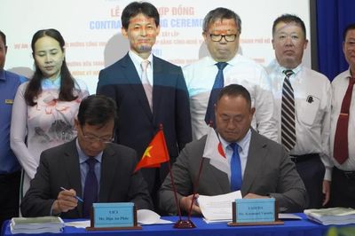 Thành phố Hồ Chí Minh và JICA phục hồi hơn 2km đường ống thoát nước cũ bằng công nghệ không đào hở