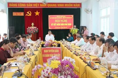 Vĩnh Long tiếp tục phát huy hiệu quả công tác vận động quần chúng trong tình hình mới