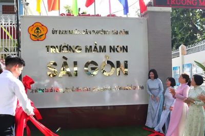 Phường Sài Gòn công bố quyết định thành lập Trường Mầm non Sài Gòn