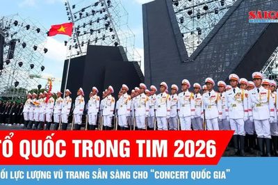 Khối lực lượng vũ trang sẵn sàng cho 'Concert quốc gia: Tổ quốc trong tim 2026'