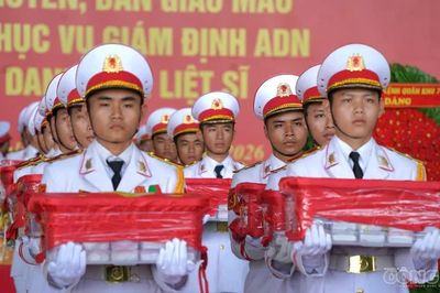 7.104 mẫu hài cốt liệt sĩ TP.HCM lên chuyến bay đặc biệt đi tìm tên