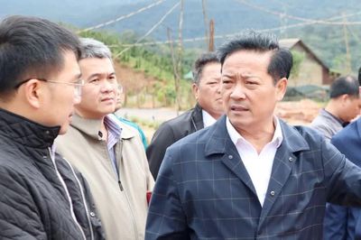 Sạt lở tiếp tục uy hiếp khu tái định cư, lãnh đạo tỉnh Lâm Đồng yêu cầu xử lý gấp