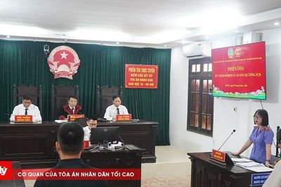 TAND Khu vực 10 - Hà Nội tổ chức phiên tòa xét xử vụ án dân sự công ích