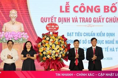 Trường Cao đẳng Y tế Hà Tĩnh đạt tiêu chuẩn kiểm định chất lượng cơ sở giáo dục nghề nghiệp