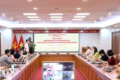 TTXVN nâng cao kỹ năng phóng viên, biên tập viên về thông tin đối ngoại