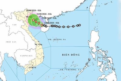 Thời tiết ngày 21/8: Áp thấp nhiệt đới có khả năng mạnh lên thành bão, Bắc Bộ mưa rất to