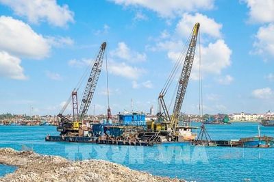 Dựng 'lá chắn' cho tàu cá Bắc sông Gianh trước mùa mưa bão
