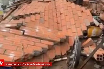 Sập nhà khiến một người tử vong