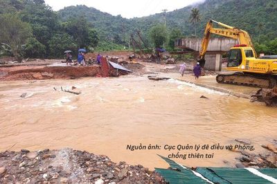 Chủ động ứng phó mưa lớn, bảo đảm an toàn công trình thủy lợi