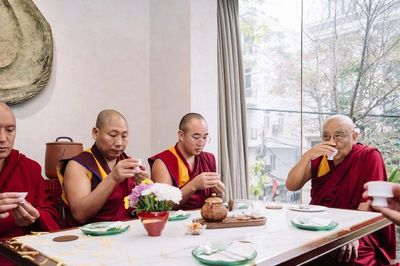 Một lần thưởng trà cùng các vị Lạt-ma