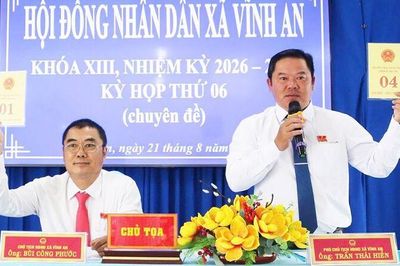 Tán thành chủ trương thành lập phường Vĩnh An