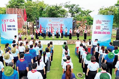 Rèn kỹ năng, nâng chất lượng cán bộ Đội