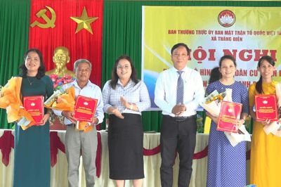 Thăng Điền ra mắt mô hình điểm 'Khu dân cư đoàn kết, an toàn, ấm no, hạnh phúc'