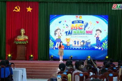 MC nhí tài năng – Sân chơi rèn bản lĩnh