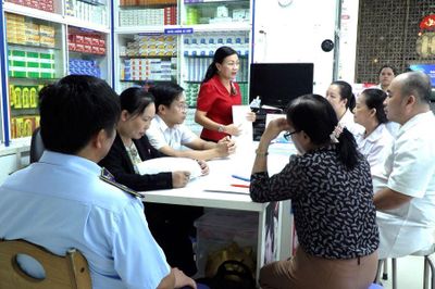 Phường Cam Ranh kiểm tra 13 cơ sở kinh doanh lĩnh vực y tế