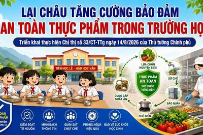 Lai Châu tăng cường bảo đảm an toàn thực phẩm trong trường học