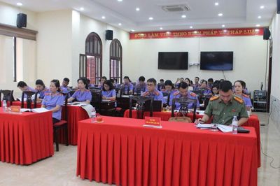 Viện Kiểm sát nhân dân tỉnh: Tập huấn Luật Bảo vệ bí mật nhà nước