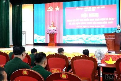 Cục trưởng Cục Dân vận, Tổng cục Chính trị kiểm tra Đề án 57 tại Trung đoàn 174