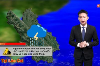 Dự báo thời tiết đêm 21 và ngày 22/8