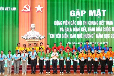 Gặp mặt các đội thi vòng Chung kết toàn quốc Cuộc thi 'Em yêu biển, đảo quê hương'