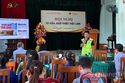 Kết nối việc làm cho người lao động