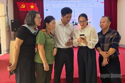 Nâng cao kỹ năng truyền thông cơ sở tại xã Minh Tân