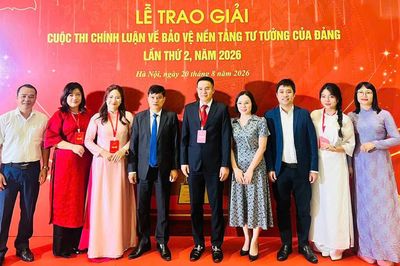 Báo Xây dựng đạt giải C Cuộc thi chính luận bảo vệ nền tảng tư tưởng của Đảng