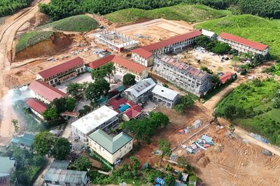 Quảng Ninh: Gấp rút hoàn thiện trường học vùng biên trước ngày 30/8