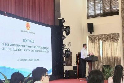 An Giang: Giáo dục nhân cách cho học sinh, sinh viên trong giai đoạn phát triển mới
