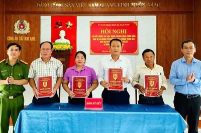Đảm bảo an ninh, an toàn tại vùng đất đô thị hóa mạnh mẽ Tam Anh