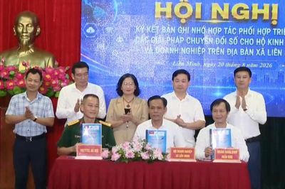 Xã Liên Minh đẩy mạnh chuyển đổi số
