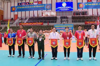 Khai mạc Giải bóng chuyền quân đội các nước ASEAN mở rộng năm 2026