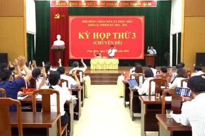 Kỳ họp thứ 3 (chuyên đề) HĐND xã Phục Hòa khóa II
