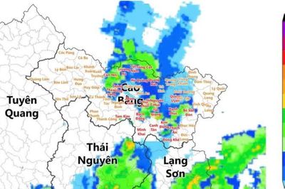 Cảnh báo dông, lốc, sét, mưa đá và mưa lớn cục bộ