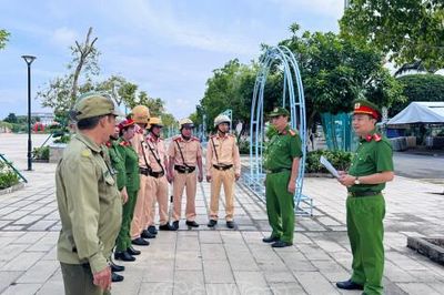 Bảo đảm an ninh, an toàn cho Ngày hội Văn hoá di sản và Lễ hội Khinh khí cầu