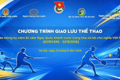 Tuổi trẻ Kiểm toán nhà nước chủ trì tổ chức Chương trình giao lưu thể thao thanh niên năm 2026