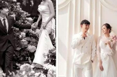 Chiếc váy cưới từng khiến Thu Quỳnh được khen hết lời, nhìn loạt ảnh năm ấy mới hiểu vì sao dân mạng vẫn nhớ