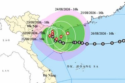 Áp thấp nhiệt đới mạnh lên thành bão số 4, miền Bắc mưa lớn ngày cuối tuần
