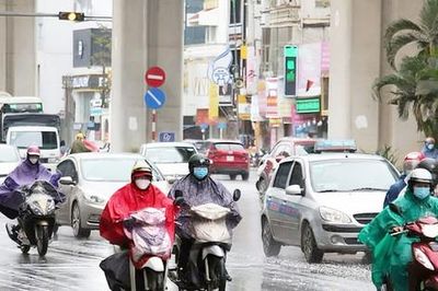 Bắc Bộ mưa vừa, mưa to diện rộng