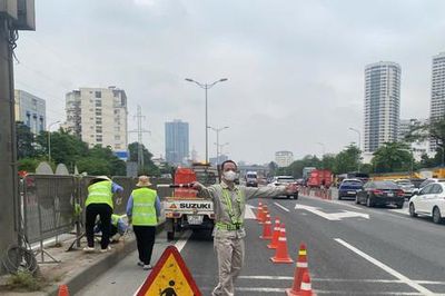 Hà Nội đồng loạt chỉnh trang hạ tầng giao thông phục vụ Quốc khánh 2-9