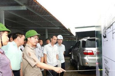 Phó Chủ tịch UBND thành phố Hà Nội Bùi Duy Cường đôn đốc tiến độ dự án Cụm công trình đầu mối Liên Mạc