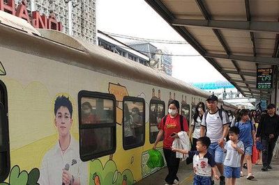Đường sắt chạy thêm 37 chuyến tàu khách dịp nghỉ lễ Quốc khánh 2-9