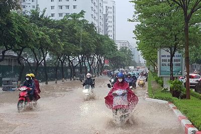 Thủ đô Hà Nội là trọng tâm mưa lớn nhất trong ngày hôm nay?