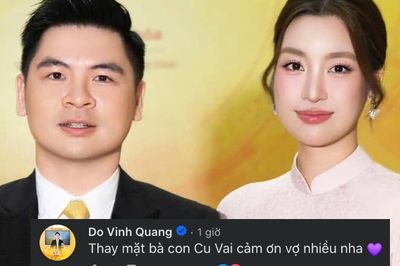Chồng Đỗ Mỹ Linh có động thái gây chú ý