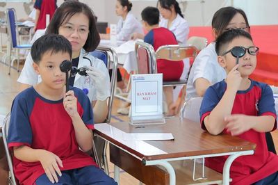 Bệnh viện E khám sàng lọc sức khỏe cho khoảng 6.000 học sinh tại Hà Nội