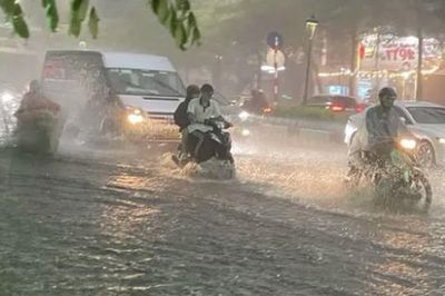 Các khu vực cảnh báo mưa to với cường độ lớn
