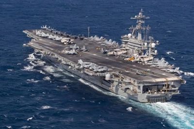 Tàu sân bay USS George Washington Mỹ cán mốc 200.000 lượt 'bắt' máy bay