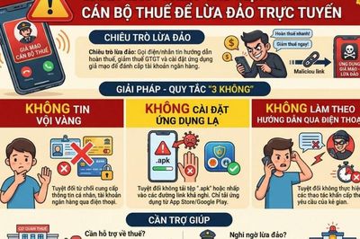 Chiêu trò giả danh cán bộ thuế 'tạo áp lực' lừa đảo người dân