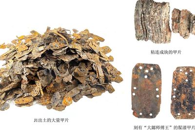 Phát hiện giáp sắt mạ thiếc 1.700 năm tuổi ở Trung Quốc